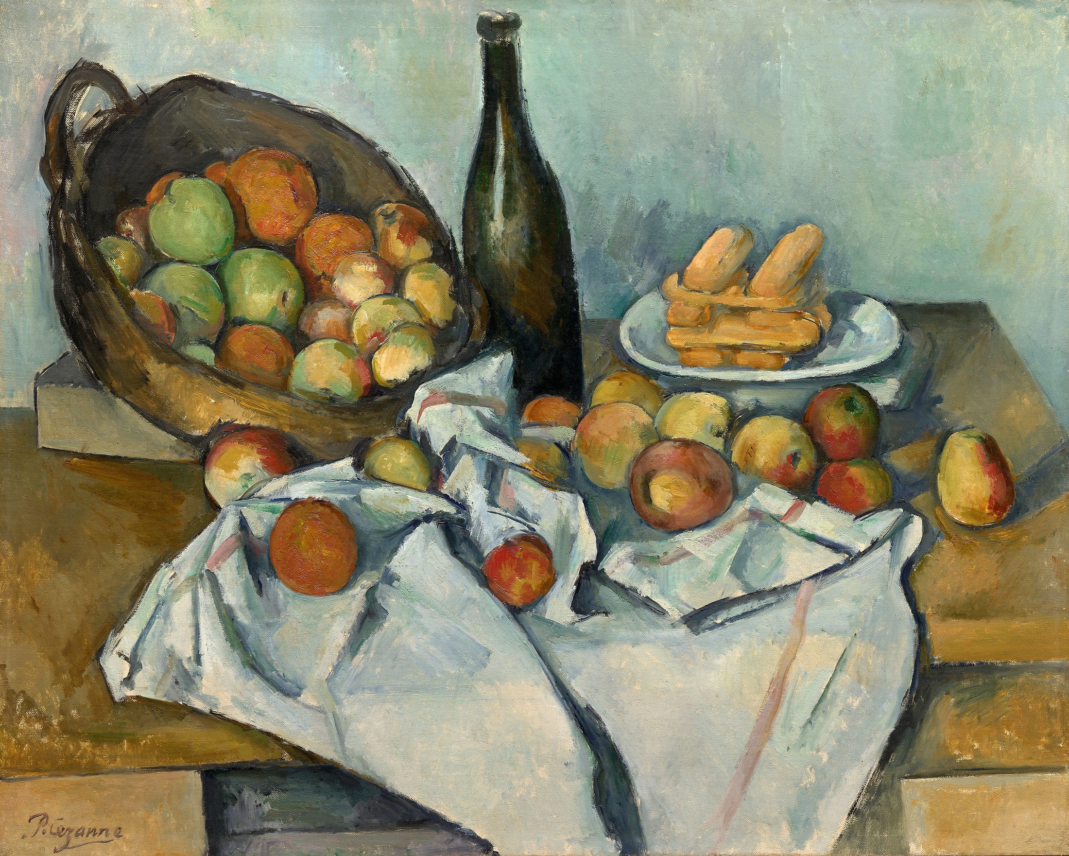 Paul Cézanne, The Basket of Apples