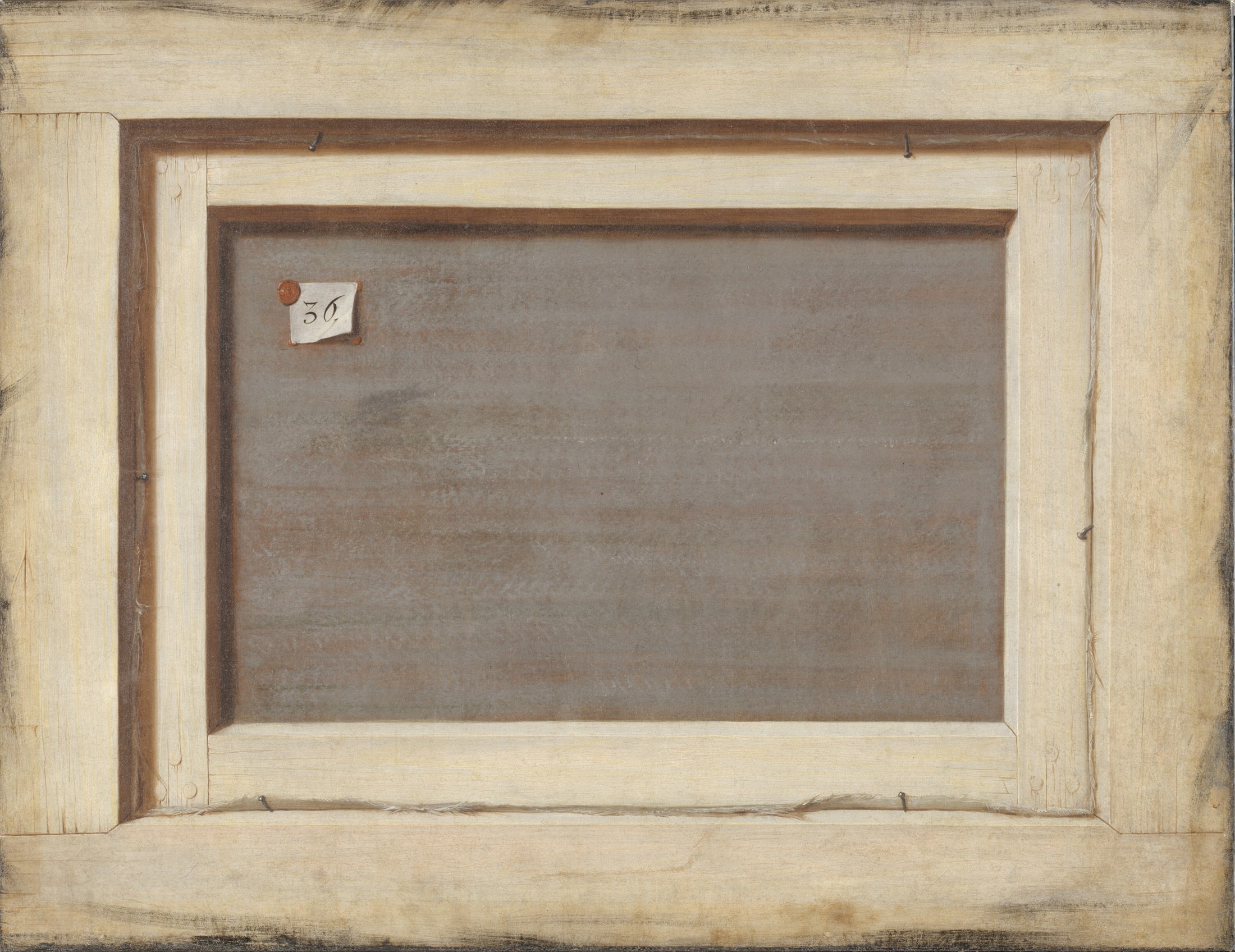 Cornelius Norbertus Gijsbrechts, The Reverse of a Framed Painting